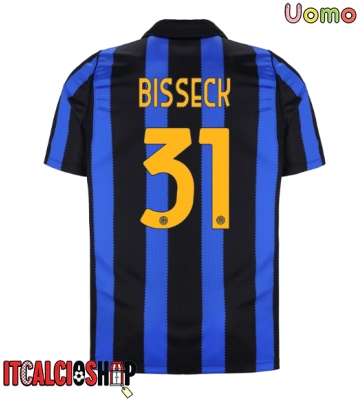 Inter Milan Yann Bisseck #31 Prima Maglia 2026-27 Manica Corta